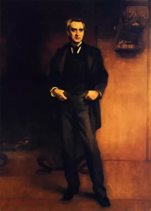 Edwin Booth painting by John Singer Sargent