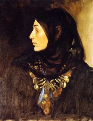 Egyptian Woman by John Singer Sargent Oil Painting