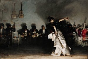 El Jaleo by John Singer Sargent Oil Painting