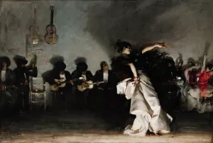 El Jaleo by John Singer Sargent Oil Painting