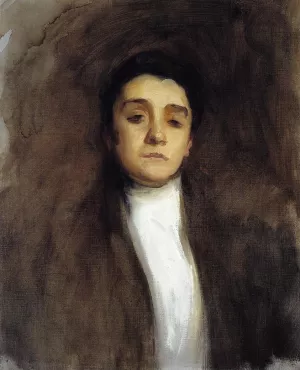 Eleanora Duse by John Singer Sargent - Oil Painting Reproduction