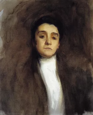 Eleanora Duse by John Singer Sargent Oil Painting