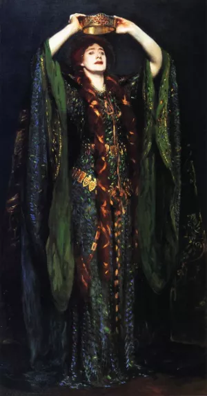 Ellen Terry as Lady Macbeth by John Singer Sargent - Oil Painting Reproduction