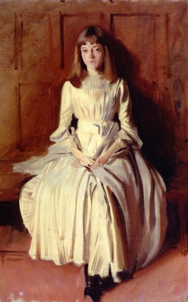 Elsie Palmer study by John Singer Sargent - Hand-Painted Oil Painting Reproduction