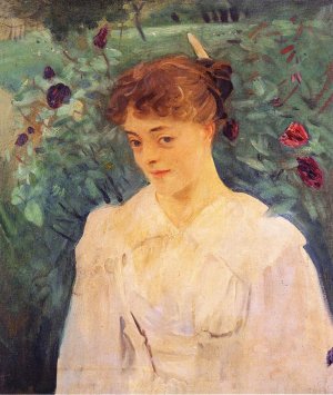 Elsie Palmer by John Singer Sargent Oil Painting