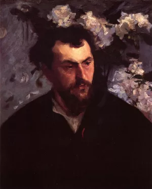 Ernst-Ange Duez by John Singer Sargent - Oil Painting Reproduction