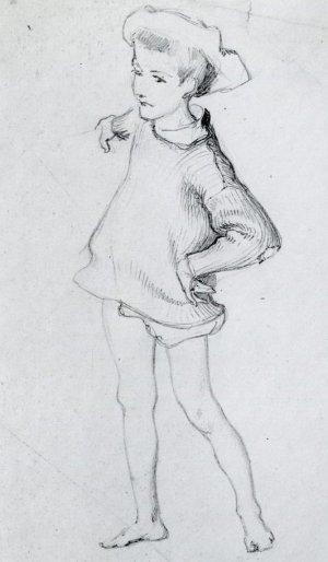 Figure of a Child also known as study for The Oyster Gatherers of Cancale
