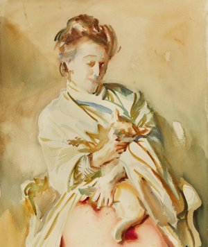 Flora Priestley by John Singer Sargent Oil Painting