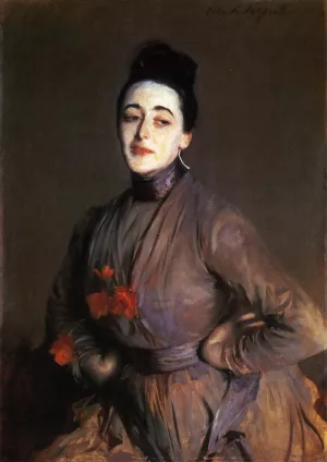 Flora Priestley by John Singer Sargent Oil Painting