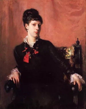 Frances Sherborne Ridley Watts by John Singer Sargent - Oil Painting Reproduction