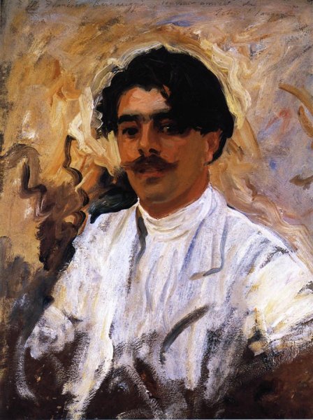 Francisco Bernareggi by John Singer Sargent - Hand-Painted Oil Painting Reproduction