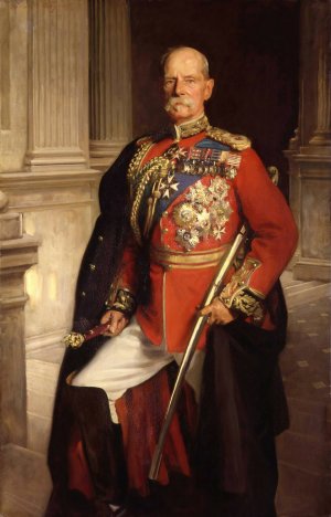 Frederick Sleigh Roberts, 1st Earl Roberts by John Singer Sargent Oil Painting
