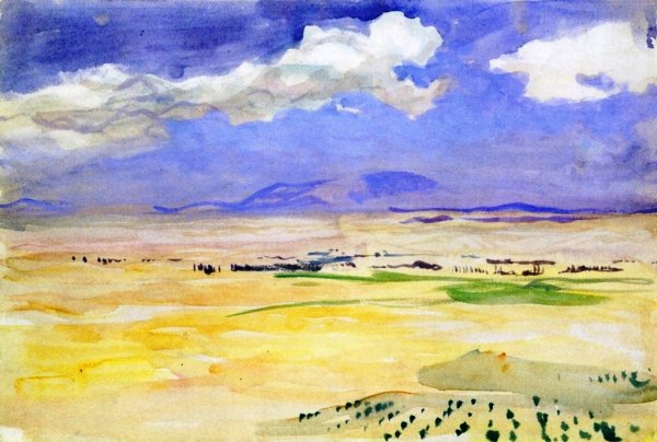 Main Product Photo of From Avila Painting by John Singer Sargent