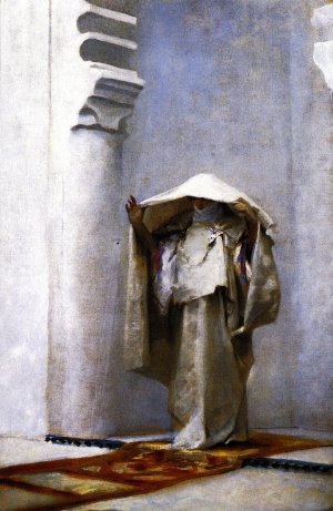 Fumee d'ambre gris (study) by John Singer Sargent Oil Painting