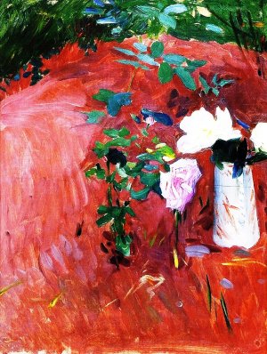 Garden Sketch by John Singer Sargent Oil Painting