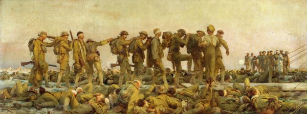 Gassed by John Singer Sargent - Hand-Painted Oil Painting Reproduction