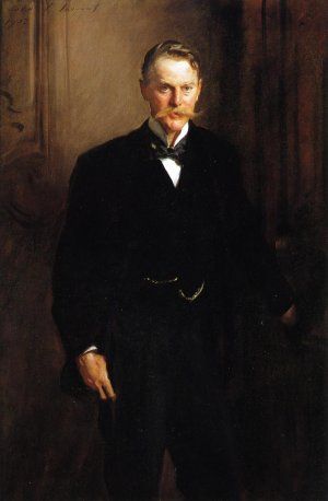 George Frederick Mc Corquodale by John Singer Sargent Oil Painting