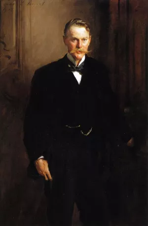 George Frederick Mc Corquodale by John Singer Sargent Oil Painting