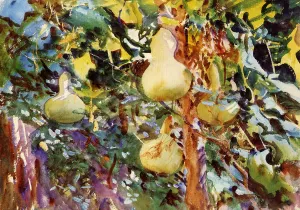 Gourds painting by John Singer Sargent