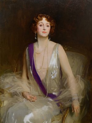 Grace Elvina, Marchioness Curzon of Kedleston by John Singer Sargent Oil Painting