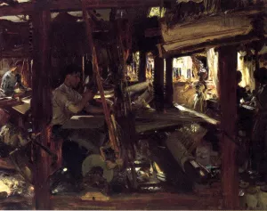 Granada: The Weavers painting by John Singer Sargent