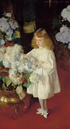 Helen Sears by John Singer Sargent Oil Painting