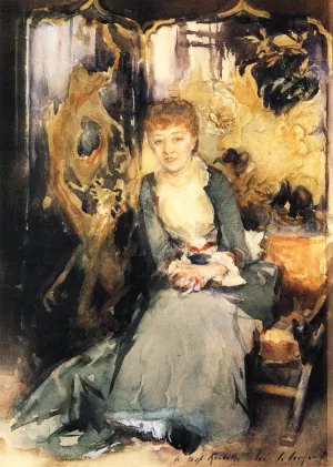 Henrietta Reubell by John Singer Sargent - Oil Painting Reproduction