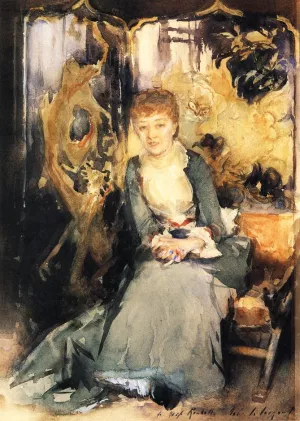 Henrietta Reubell Oil painting by John Singer Sargent