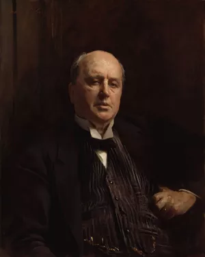 Henry James by John Singer Sargent Oil Painting