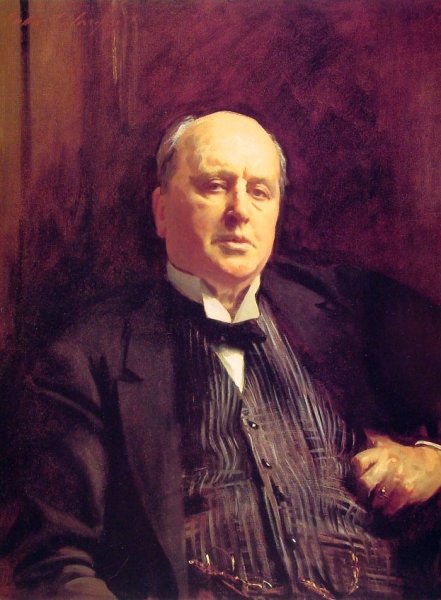 Henry James by John Singer Sargent - Hand-Painted Oil Painting Reproduction