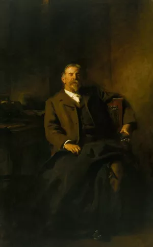 Henry Lee Higginson by John Singer Sargent Oil Painting