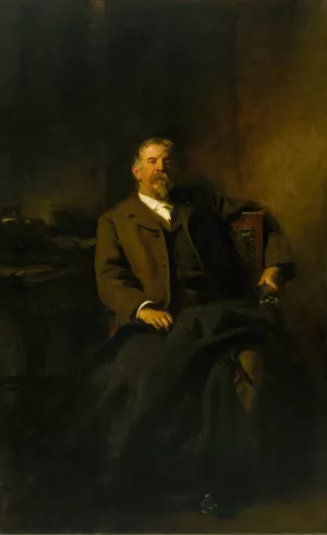 Henry Lee Higginson by John Singer Sargent Oil Painting