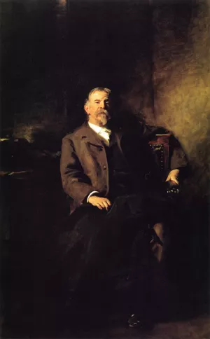 Henry Lee Higginson by John Singer Sargent - Oil Painting Reproduction