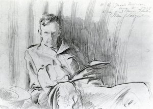 Henry Tonks by John Singer Sargent Oil Painting