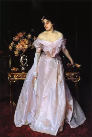 Hylda, Daughter of Asher and Mrs. Wertheimer by John Singer Sargent - Oil Painting Reproduction