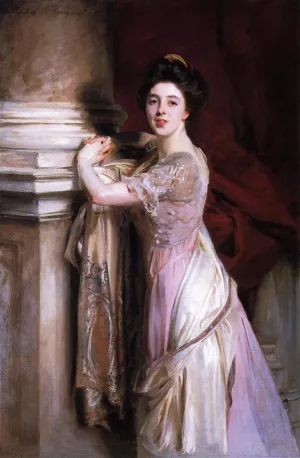 Izme Vickers by John Singer Sargent - Oil Painting Reproduction