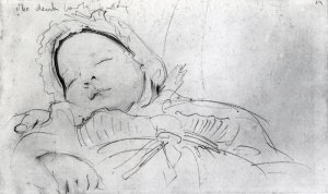 Jack Millet as a Baby by John Singer Sargent Oil Painting