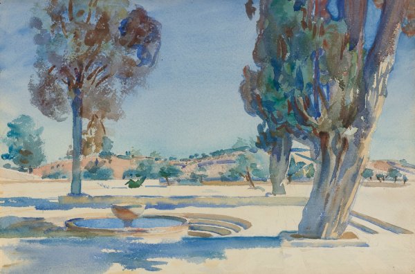 Jerusalem by John Singer Sargent - Hand-Painted Oil Painting Reproduction