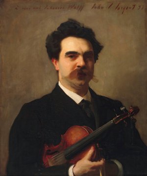 Johannes Wolff by John Singer Sargent Oil Painting