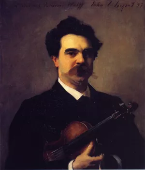 Johannes Wolff Oil painting by John Singer Sargent