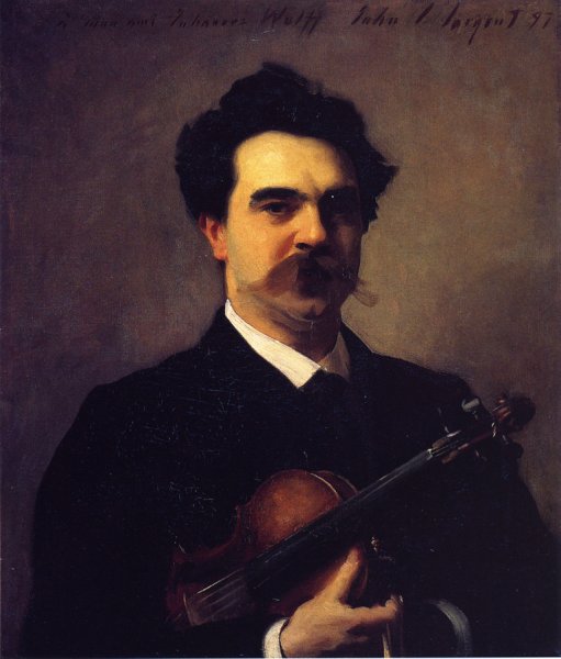 Main Product Photo of Johannes Wolff Painting by John Singer Sargent