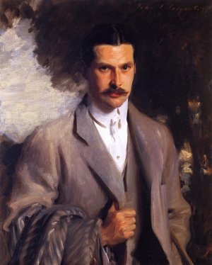 John Ridgely Carter by John Singer Sargent Oil Painting