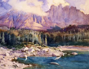 Karer See by John Singer Sargent Oil Painting