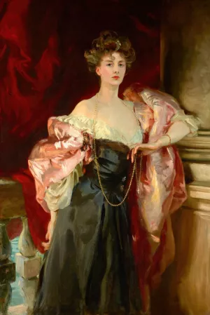 Lady Helen Vincent, Viscountess d'Abernon by John Singer Sargent Oil Painting