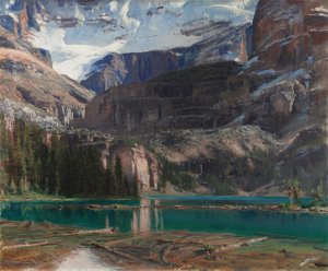 Lake O'Hara by John Singer Sargent Oil Painting
