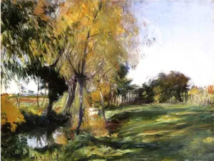 Landscape at Broadway by John Singer Sargent Oil Painting