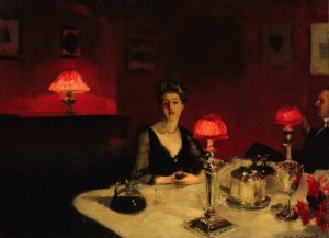 Le Verre De Porto by John Singer Sargent Oil Painting