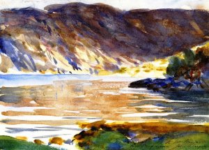Loch Moidart, Inverness-shire 2 by John Singer Sargent Oil Painting