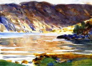 Loch Moidart, Inverness-shire 2 by John Singer Sargent - Oil Painting Reproduction