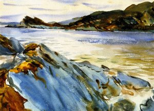 Loch Moidart, Inverness-Shire 3 by John Singer Sargent Oil Painting